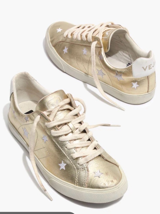 Veja Shoes - Madewell x Veja Esplar Low Embroidered Star Sneakers
